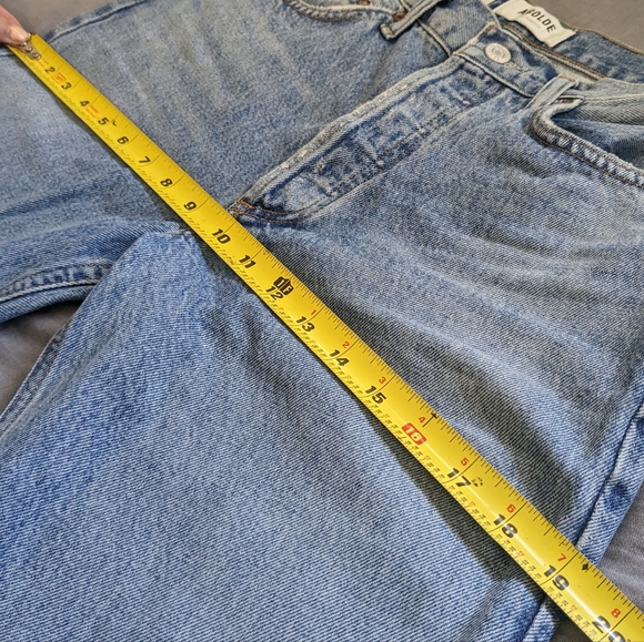 Agolde Relaxed Boot Mid Rise Jeans in Wireless - Picture 8 of 13